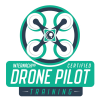 Drone aerial inspection certification badge